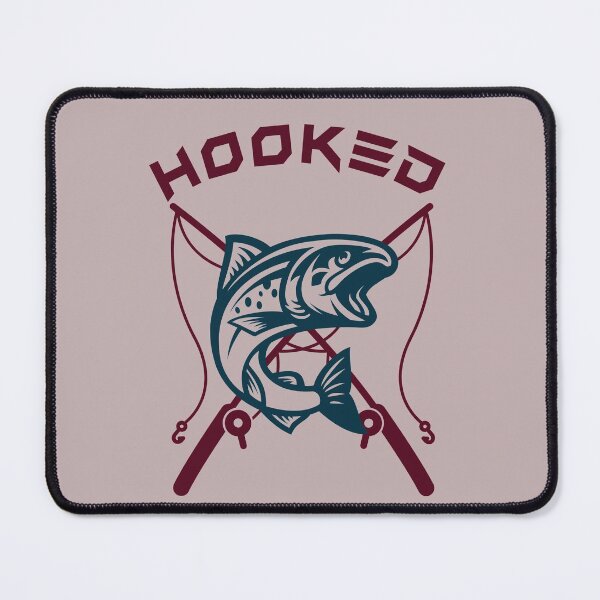 Item preview, Hooked- Fishing designed and sold by surfcrowd.