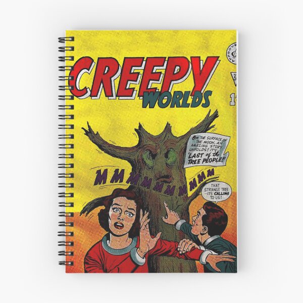 Item preview, Vintage Horror Comic Cover Spoof - Don't Date the Tree Guy designed and sold by Organic Creeps.