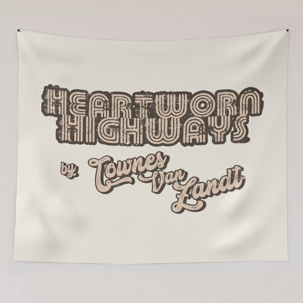 Item preview, Heartworn Highways by Townes Van Zandt designed and sold by ourkid.
