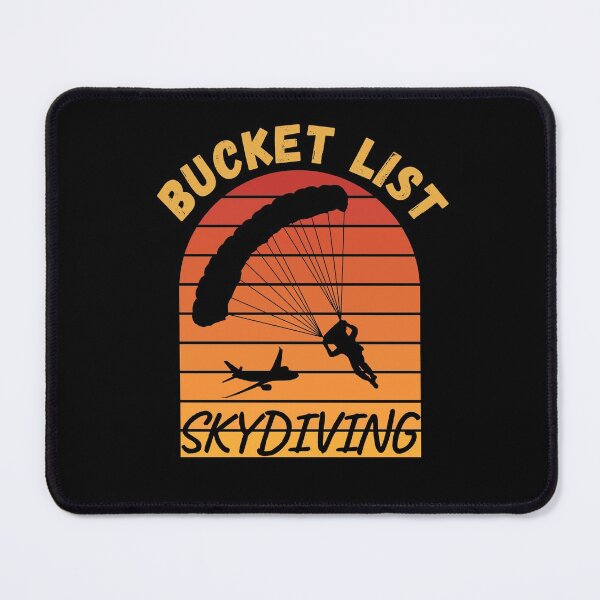 Item preview, Bucket List Skydiving, Plane, Retro Vintage Sunset designed and sold by ACC .