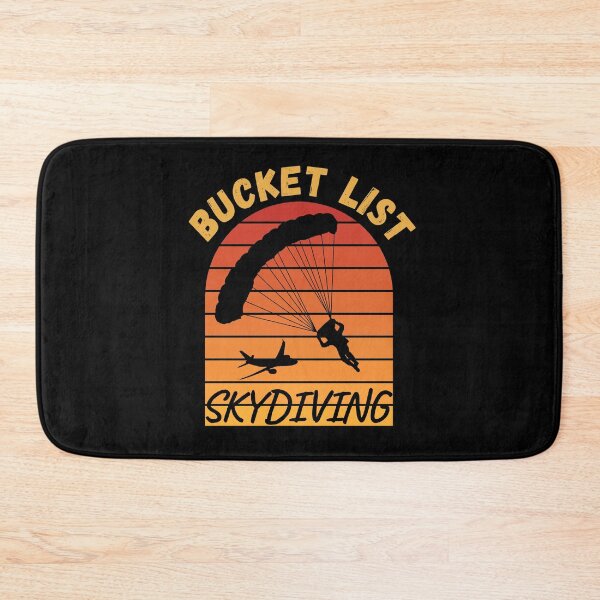 Item preview, Bucket List Skydiving, Plane, Retro Vintage Sunset designed and sold by ACC .