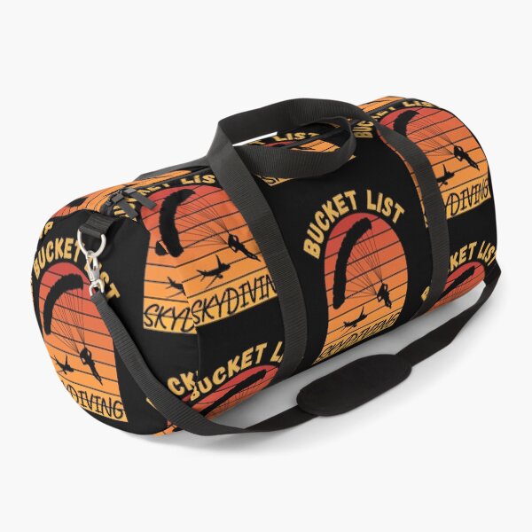 Item preview, Bucket List Skydiving, Plane, Retro Vintage Sunset designed and sold by ACC .