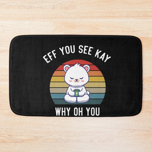 Item preview, Eff You See Kay Why Oh You Funny Vintage Yoga Lover designed and sold by bilal233.