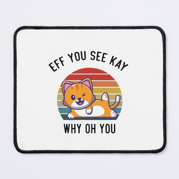 Item preview, Eff You See Kay Why Oh You Funny Vintage Yoga Lover designed and sold by bilal233.