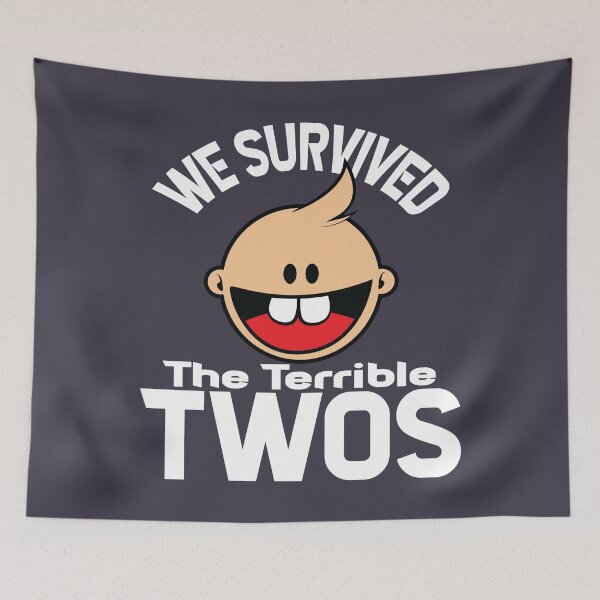 Item preview, Threenager Birthday Gift We Survived the Terrible Twos designed and sold by TrndSttr.