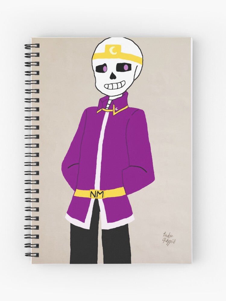 Cross!sans Spiral Notebook for Sale by RosieVampire