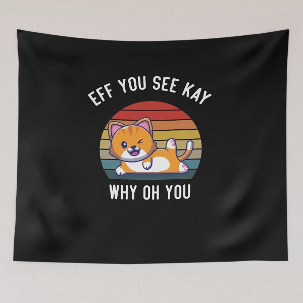 Item preview,  Eff You See Kay Why Oh You Funny Vintage Yoga Lover designed and sold by bilal233.