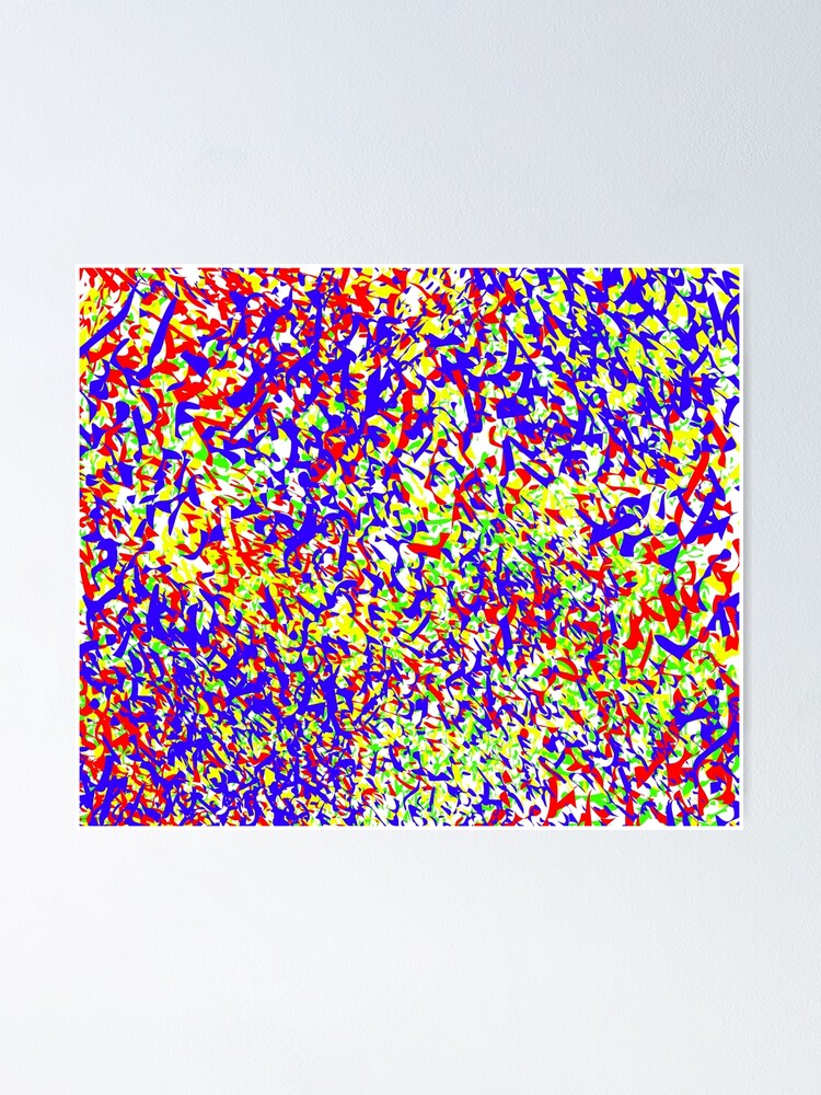 Thumbnail 1 of 3, Poster, Color Pattern Design designed and sold by Kenvis-edu.