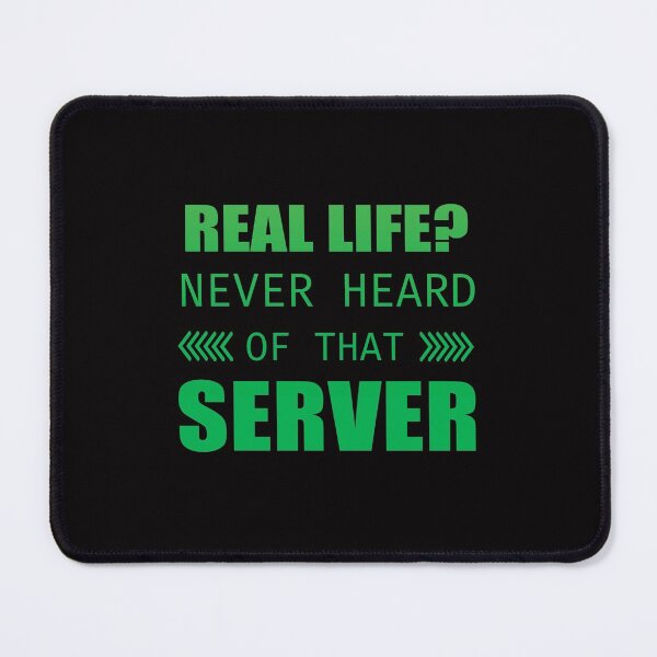 Item preview, Real Life? Never heard of that server - black and green designed and sold by IrinchiDE.