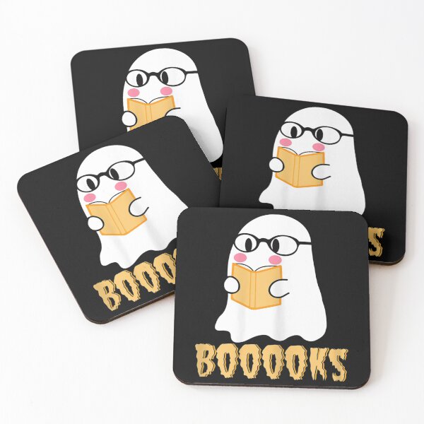Item preview, Ghost Booooks Halloween Boo Teacher And Kids Reading Books  designed and sold by GiselleShop.