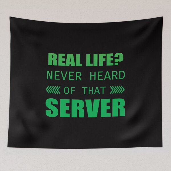 Item preview, Real Life? Never heard of that server - black and green designed and sold by IrinchiDE.