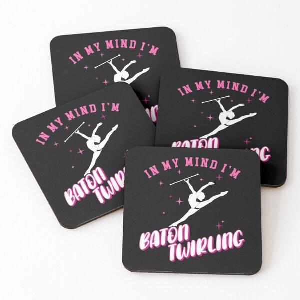 Item preview, In My Mind I'm Twirling Baton Twirler print designed and sold by jakehughes2015.