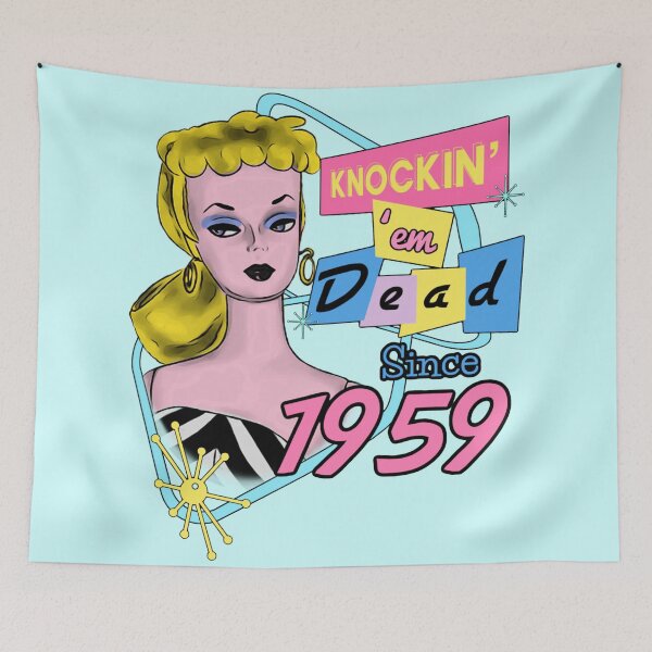 Item preview, Knockin ‘em Dead Since ‘59, Baby designed and sold by RoGoArt.