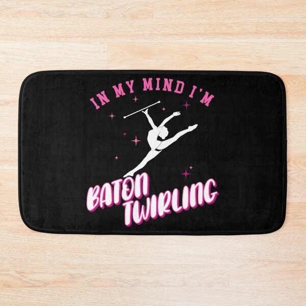 Item preview, In My Mind I'm Twirling Baton Twirler print designed and sold by jakehughes2015.