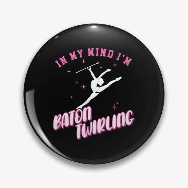 Item preview, In My Mind I'm Twirling Baton Twirler print designed and sold by jakehughes2015.