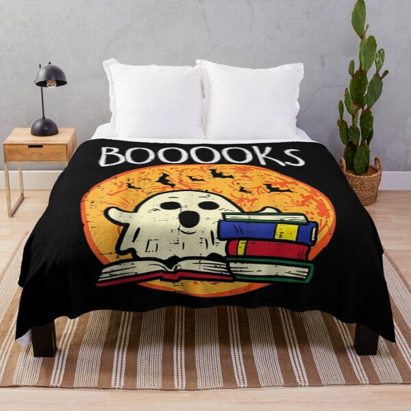 Item preview, Books Moon-Ghost Halloween Bookworm Librarian Teacher Book  designed and sold by AdonisShop.