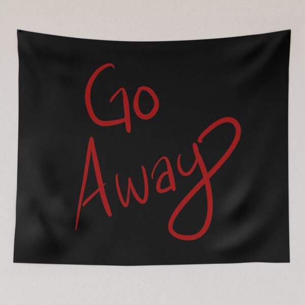 Item preview, Go Away Infinity designed and sold by Facebook.com/ ArtByAmyMinori.