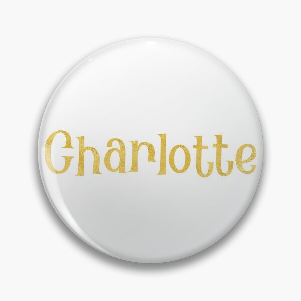 Item preview, Charlotte Name Gold Metallic designed and sold by Amy Olsen.