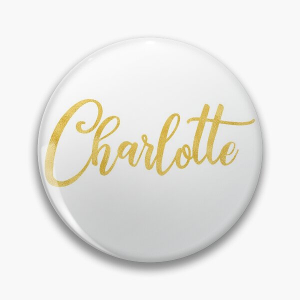 Item preview, Charlotte Name Gold Metallic designed and sold by Amy Olsen.