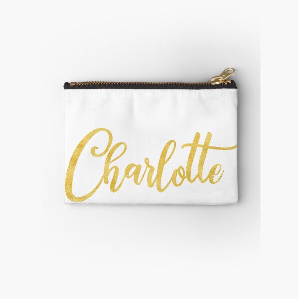 Aperçu de l'œuvre Charlotte Nom Or Métallisé créée et vendue par Amy Olsen.