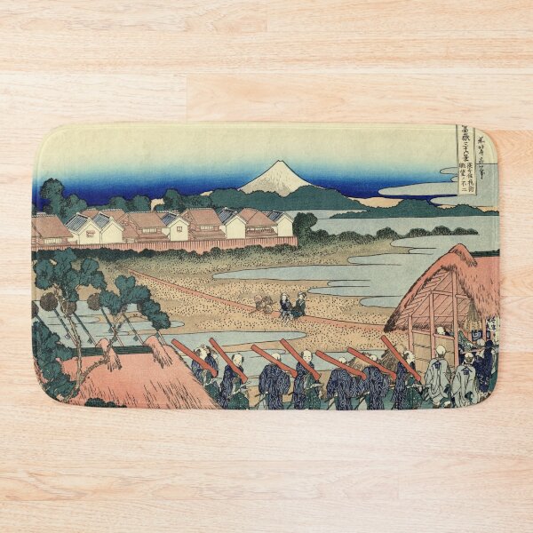 Item preview, Katsushika Hokusai's Pleasure District at Senju designed and sold by mosfunky.
