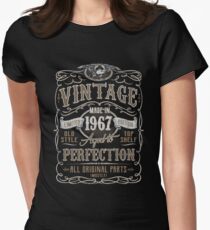 Made In 1967 Birthday Gift Idea Women's Fitted T-Shirt