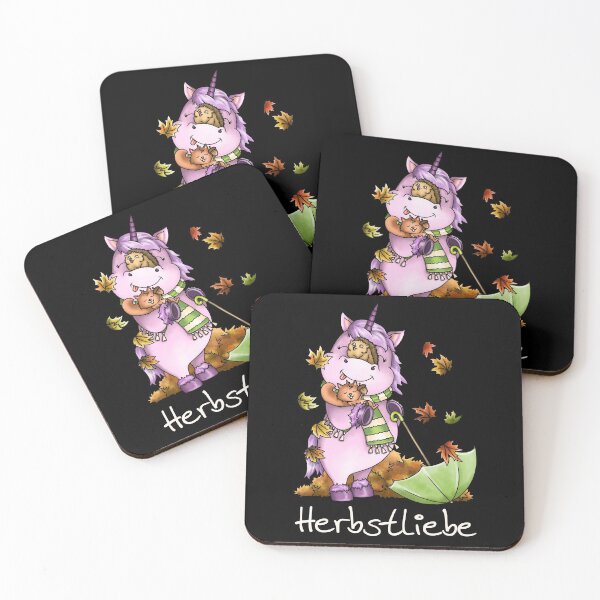 Item preview, Unicorn loves autumn with friends designed and sold by ARTemyzz.
