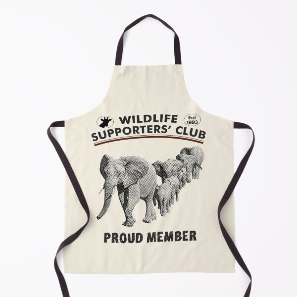 Aperçu de l'œuvre Club des partisans de la faune du groupe familial d'éléphants créée et vendue par Scotch Macaskill.