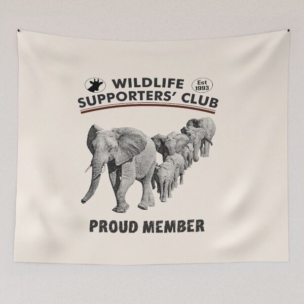 Item preview, Elephant Family Group Wildlife Supporters' Club designed and sold by Scotch Macaskill.