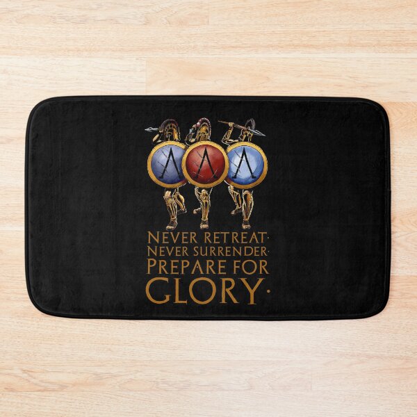 Item preview, Never retreat. Never surrender. Prepare for glory. - Ancient Sparta designed and sold by Styrman.
