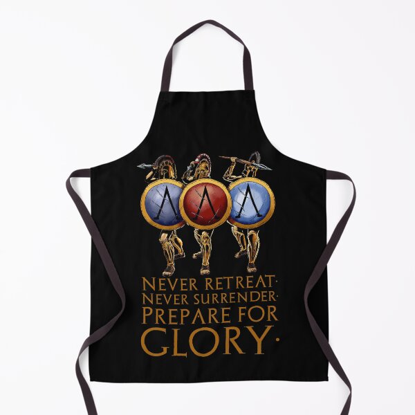 Item preview, Never retreat. Never surrender. Prepare for glory. - Ancient Sparta designed and sold by Styrman.