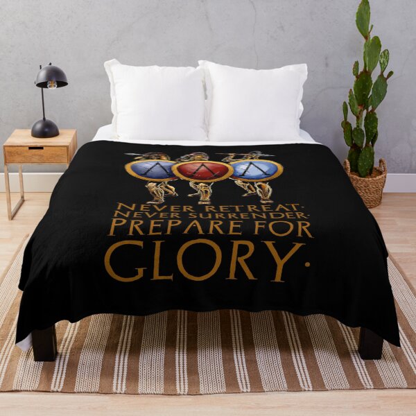 Item preview, Never retreat. Never surrender. Prepare for glory. - Ancient Sparta designed and sold by Styrman.
