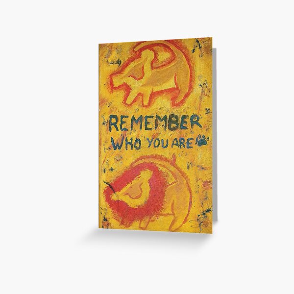 Remember Who You Are Tarjetas de felicitación