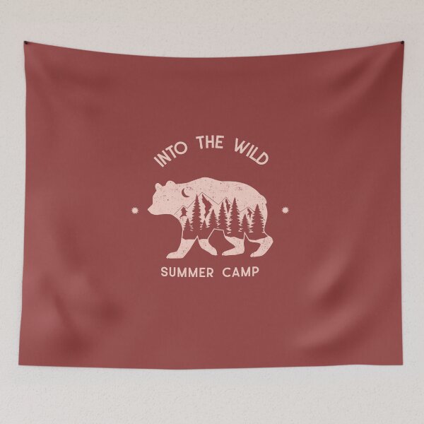 Item preview, Wild Life- Camping designed and sold by surfcrowd.