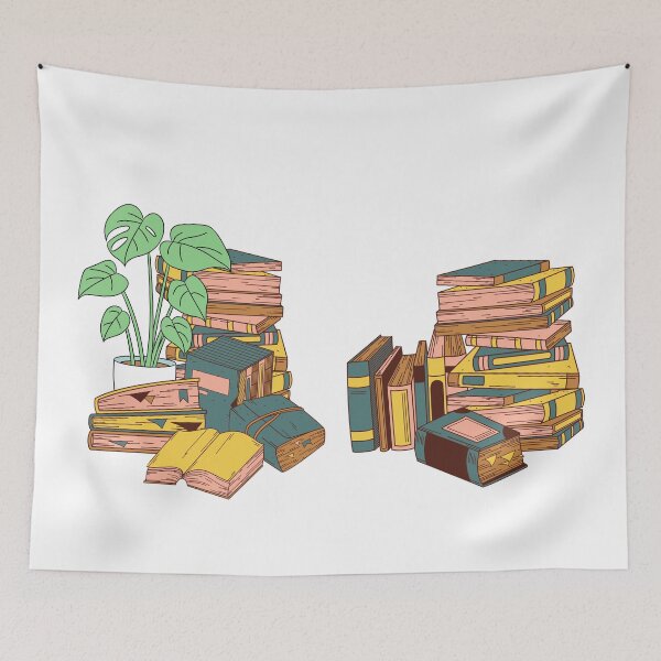 Item preview, Stack of books designed and sold by Wildflowerinc.