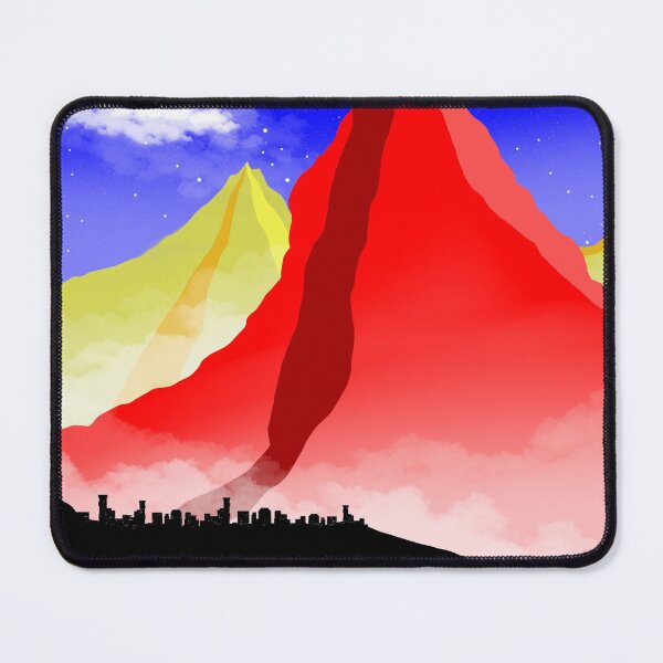 Item preview, City at the bottom of the mountains designed and sold by art-amIright.