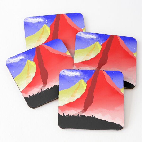 Item preview, City at the bottom of the mountains designed and sold by art-amIright.