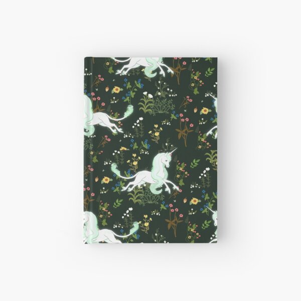 Unicorn Garden Hardcover Journal