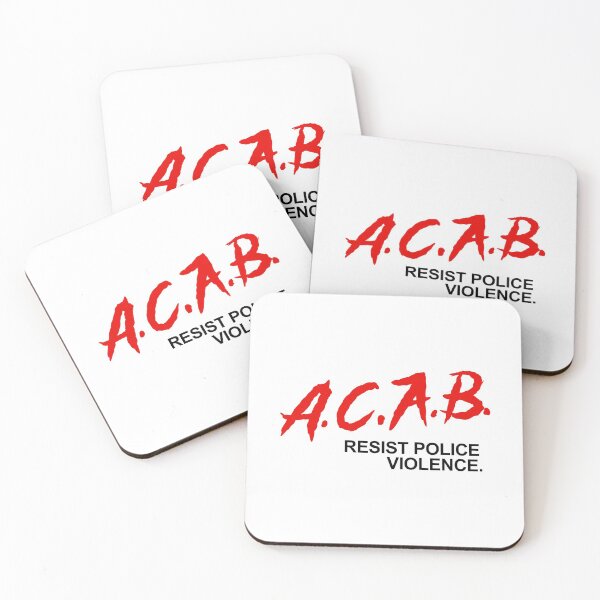 Item preview, ACAB logo black designed and sold by transfixt.