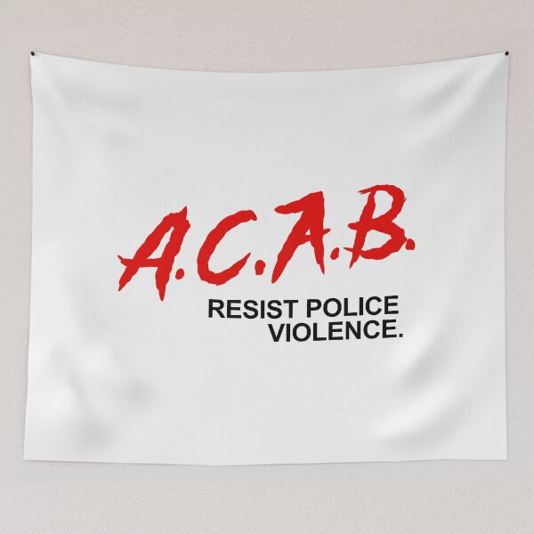 Item preview, ACAB logo black designed and sold by transfixt.