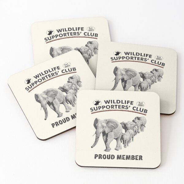 Item preview, Elephant Family Group Wildlife Supporters' Club designed and sold by Scotch Macaskill.