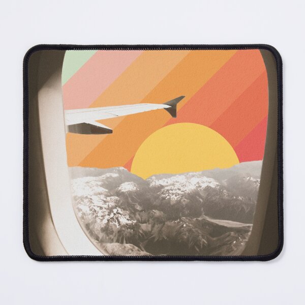 Item preview, Window Seat Vintage Travel Collage designed and sold by ind3finite.