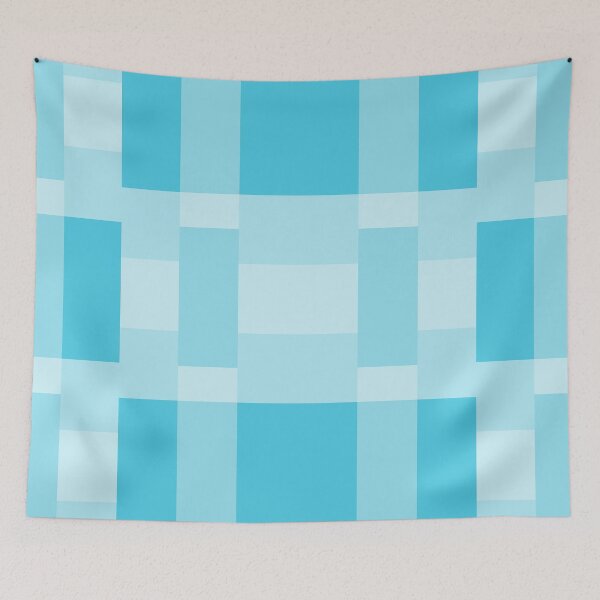 Item preview, Sea Blue Lined Pattern designed and sold by NECHSTORE.