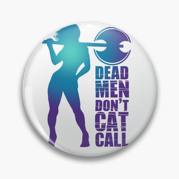 Item preview, Dead Men Don't Cat Call Blue/Purple designed and sold by solrisewalker.