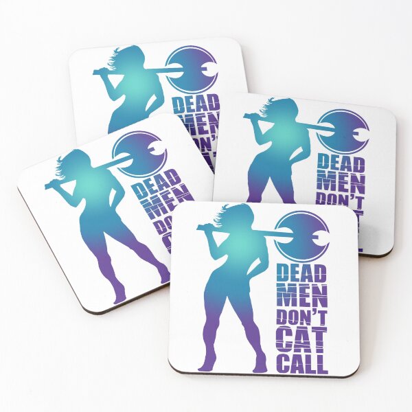 Item preview, Dead Men Don't Cat Call Blue/Purple designed and sold by solrisewalker.