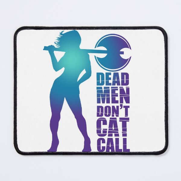 Item preview, Dead Men Don't Cat Call Blue/Purple designed and sold by solrisewalker.