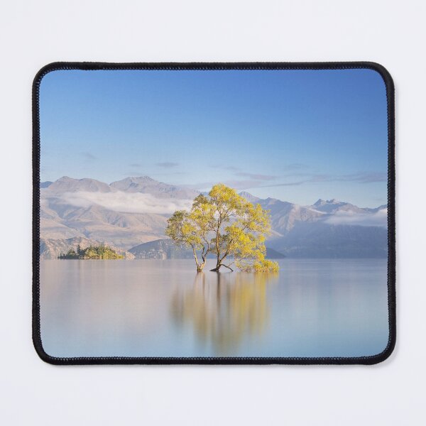 Item preview, New Zealand Landscape Photograph Wanaka Tree designed and sold by ind3finite.