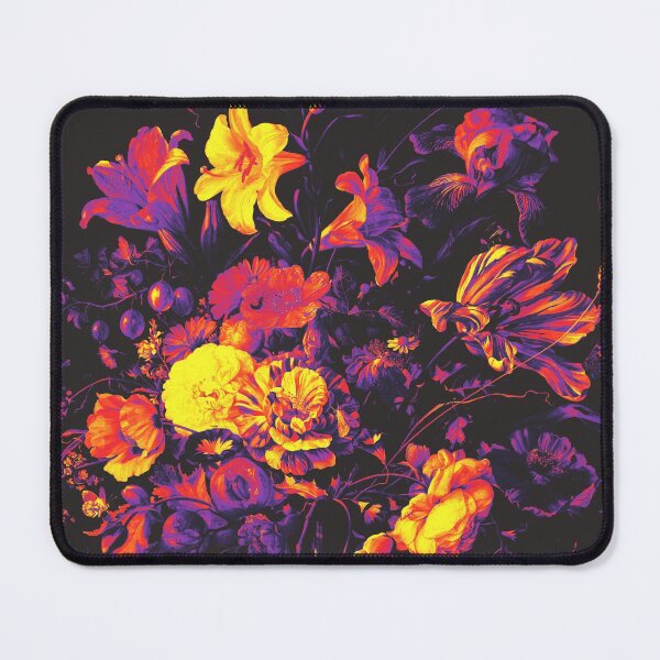 Item preview, Psychedelic Flowers Floral Pattern designed and sold by ind3finite.