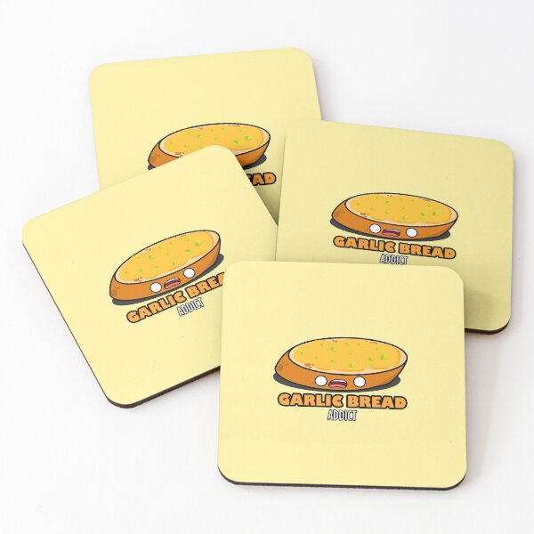 Item preview, Cute Cartoon Garlic Bread|| Garlic Bread Addict || Foodie || Kawaii designed and sold by cookingwithten.