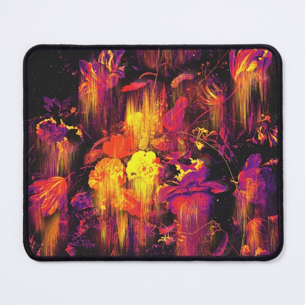 Item preview, Dark Flowers Floral Glitch Art designed and sold by ind3finite.
